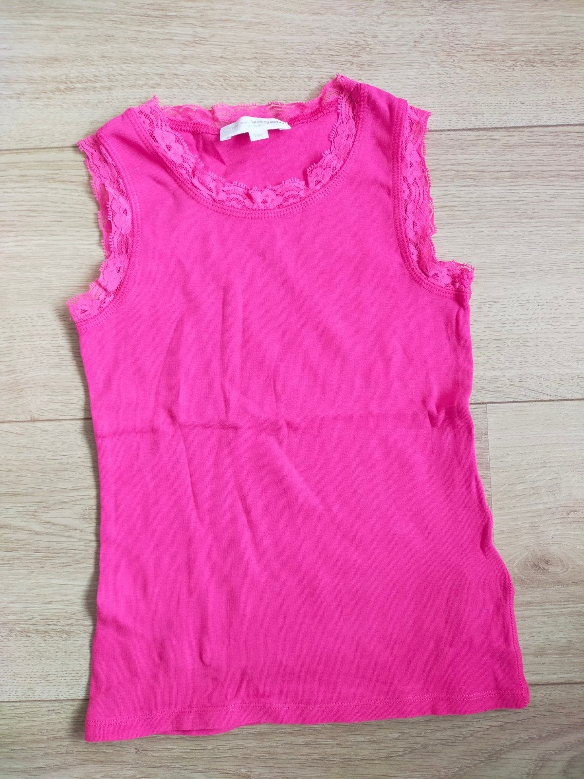 Zgan! Mooie roze singlet van Charles Vögele. Mt. 116, Kinderen en Baby's, Kinderkleding | Maat 116, Meisje, Charles Vogele, Ophalen of Verzenden