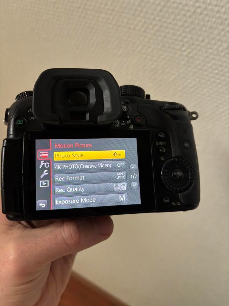 Panasonic Lumix GH4 4K camera body, Audio, Tv en Foto, Fotocamera's Digitaal, Spiegelreflex, Ophalen of Verzenden, Zo goed als nieuw