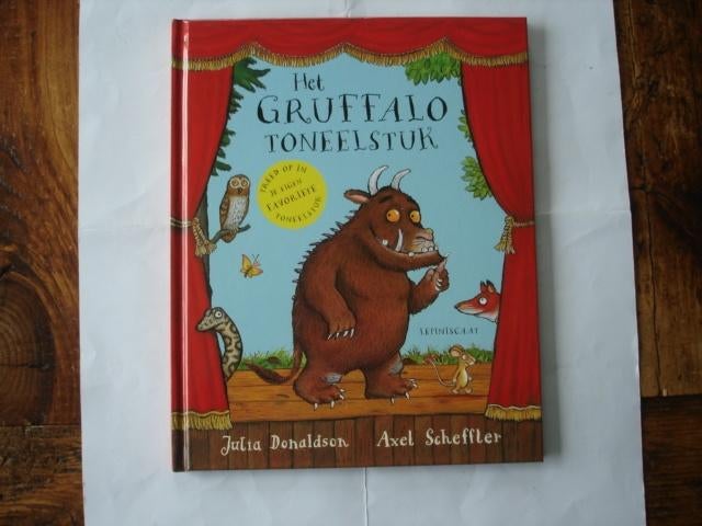 Kleuter.07(414) het gruffalo toneelstuk. : door julia, Ophalen of Verzenden, Zo goed als nieuw, Fictie algemeen