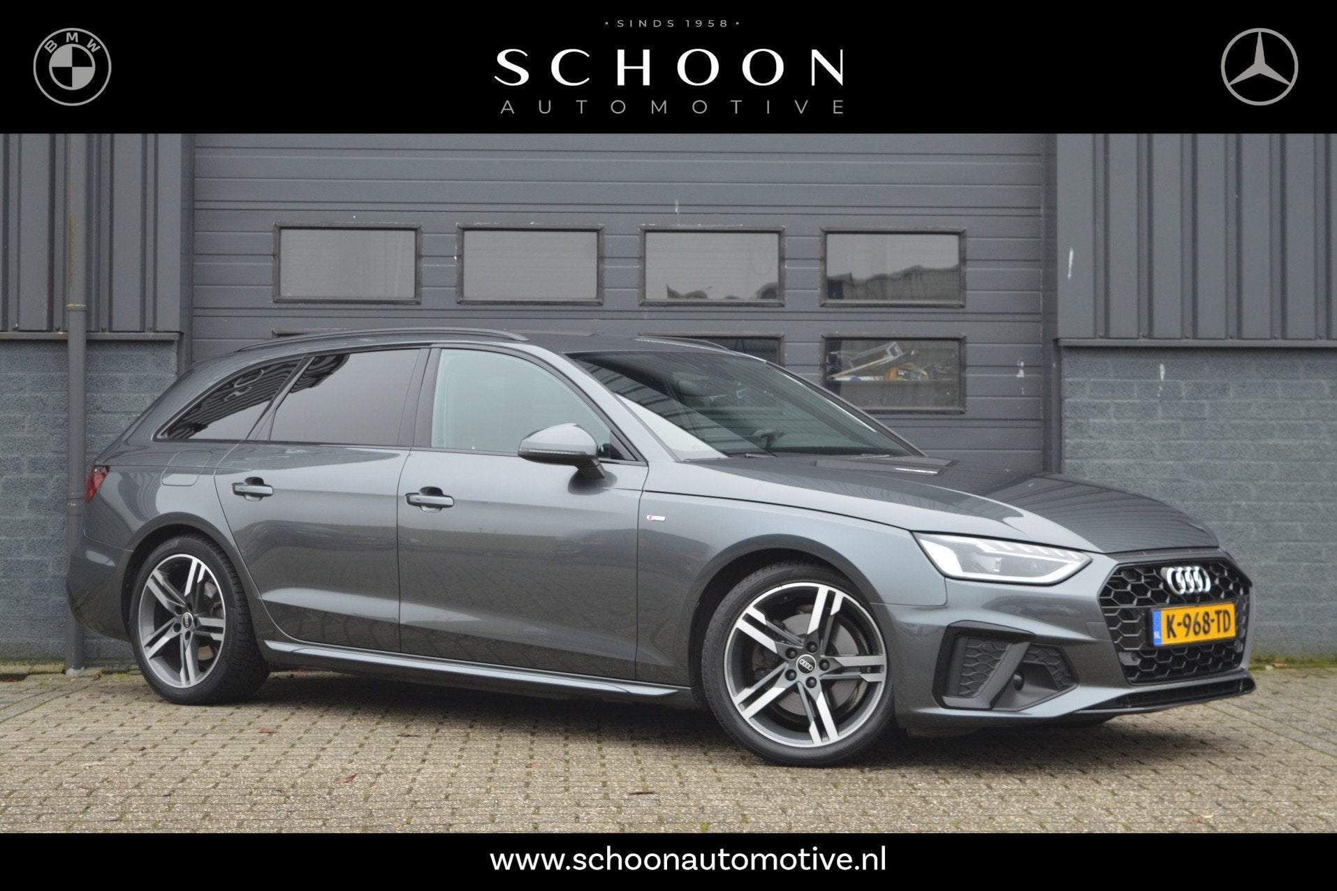 Audi A4 Avant 35 TFSI S edition | S-LINE | CAMERA | ORG NL |, Gebruikt, Origineel Nederlands, Autotrust, Zilver of Grijs