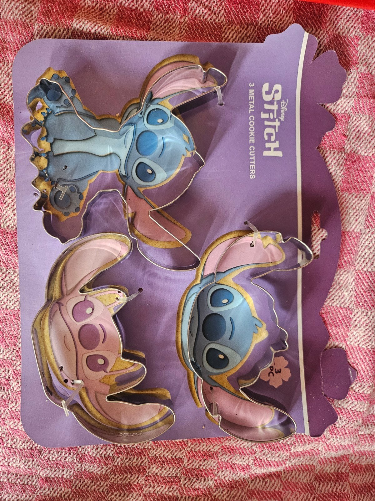 Disney Stitch Metalen Uitsteekvormpjes (3 stuks), Overige typen, Nieuw, Ophalen of Verzenden, Metaal
