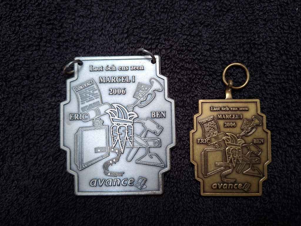 Vastelaovend / Carnavals medaille Wortelepin Blerick 2006, Ophalen of Verzenden, Overige materialen, Nederland