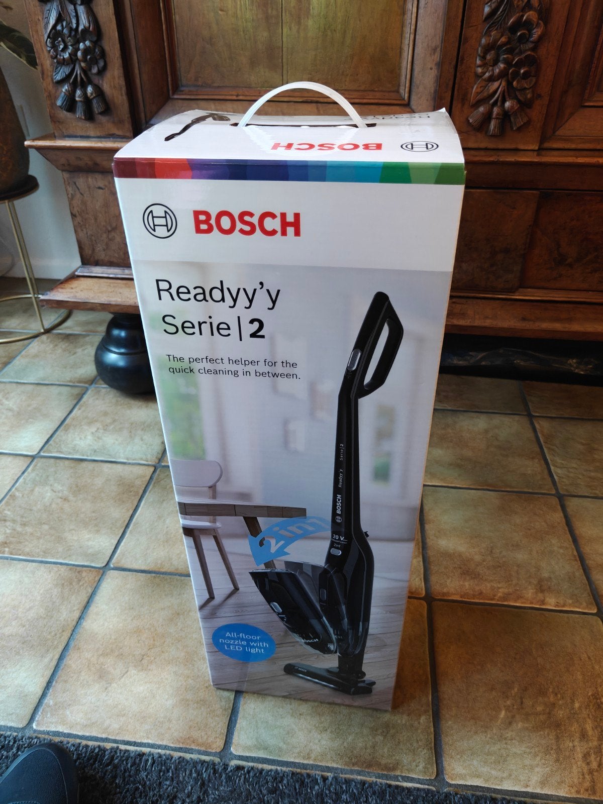 Nieuwe Bosch Readyy'y Serie | 2 Steelstofzuiger, Bosch, Draadloos, Nieuw, Ophalen of Verzenden