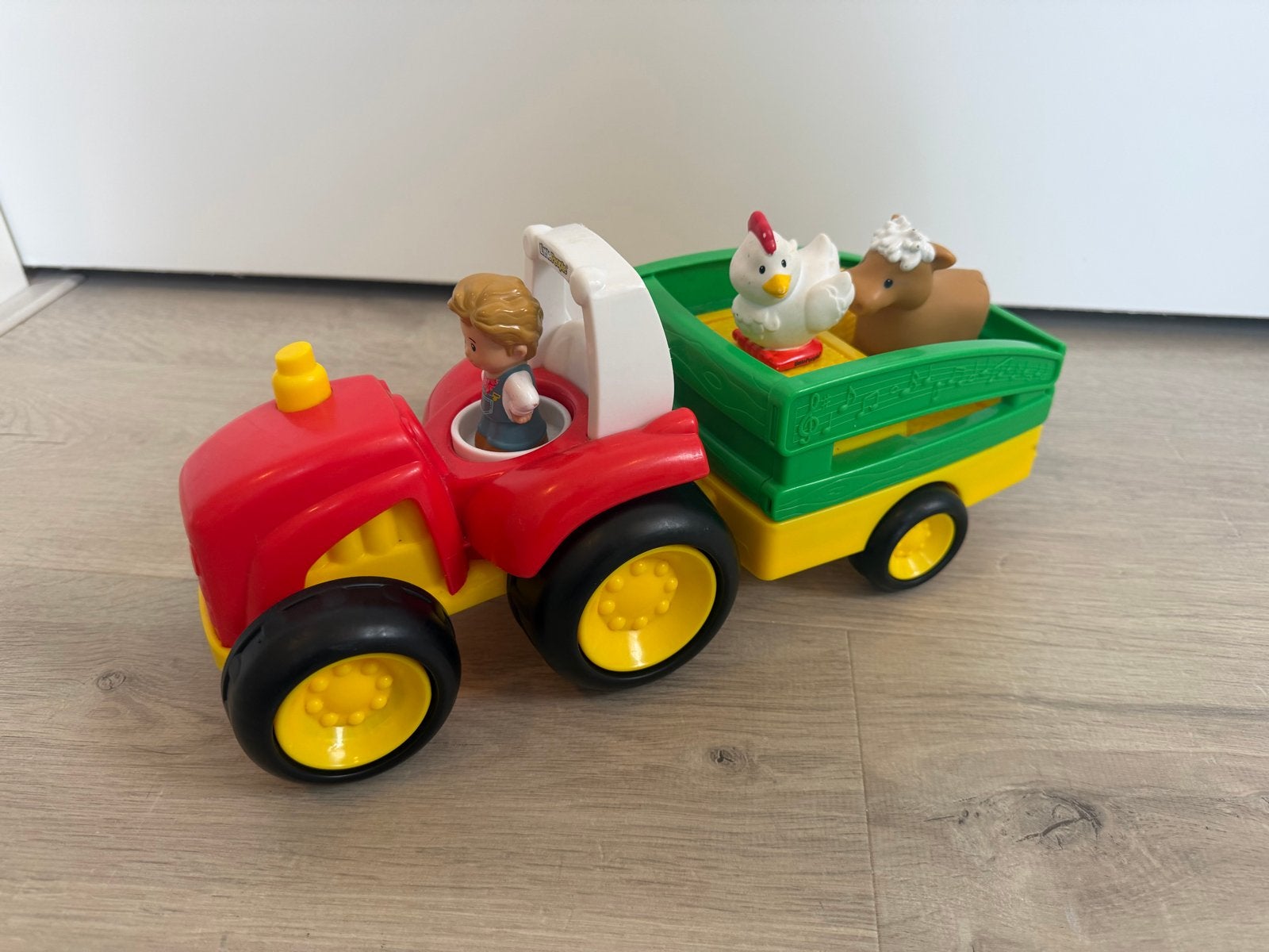 Fisher-Price Little People Tow 'n Pull Tractor, Ophalen, Gebruikt