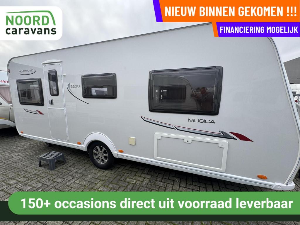 LMC MUNSTERLAND MUSICA 520 D, FRANSBED, MOVER, VOORTENT, Caravans en Kamperen, Caravans, Mover, Rondzit, 7 tot 8 meter, Bedrijf