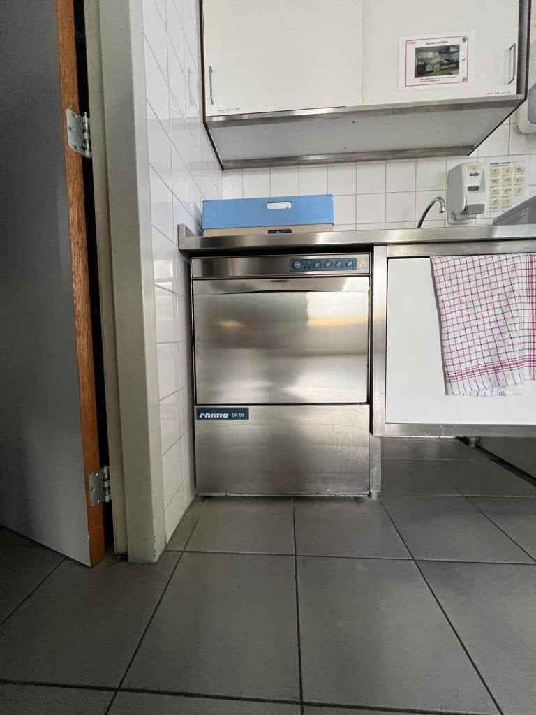 Rhima DR50 voorlader vaatwasmachine, Ophalen, Gebruikt, Reinigen