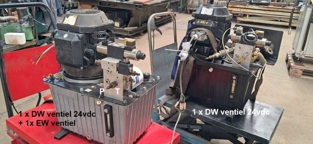 HYDRAULISCHE GROEP ABB / HYDREL POMP : 200 BAR , 9.6 CC, Ophalen, Zo goed als nieuw, Elektromotor, 1400 tot 1800 rpm