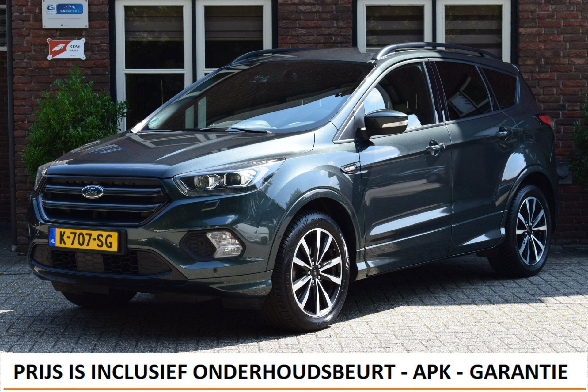 Ford Kuga 1.5 EcoBoost ST Line Trekhaak | Winterpakket | Car, Auto's, Ford, 4 cilinders, Leder, Handgeschakeld, Kuga
