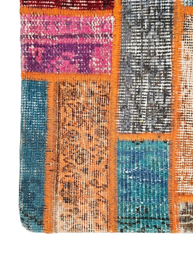 Handmade oriental wool Patchwork cushion decorative 50x50cm, Huis en Inrichting, Minder dan 50 cm, Nieuw, Minder dan 50 cm, Ophalen of Verzenden