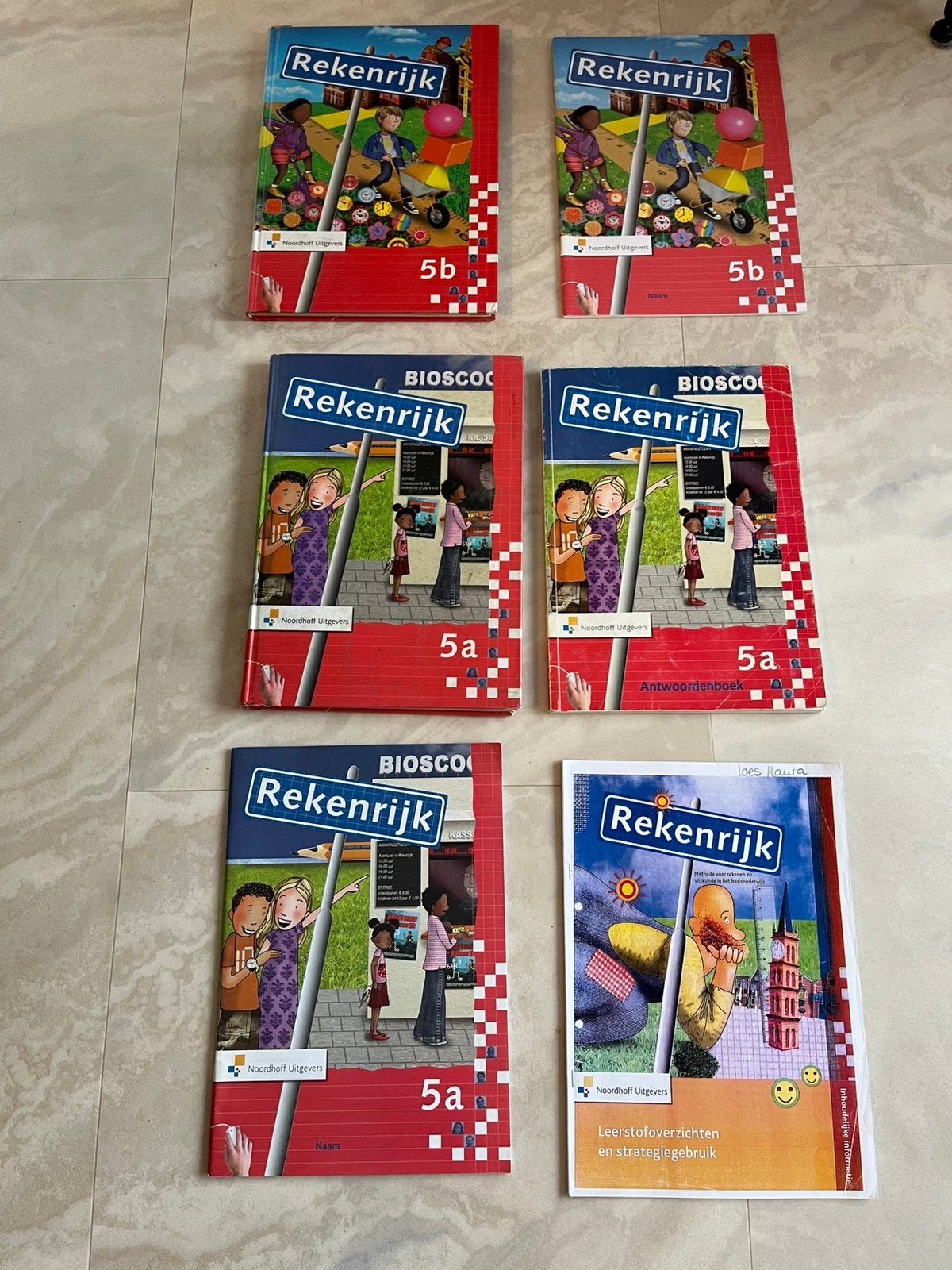 Rekenrijk groep 5 + oefenen boek, Boeken, Ophalen, Alpha, Zo goed als nieuw