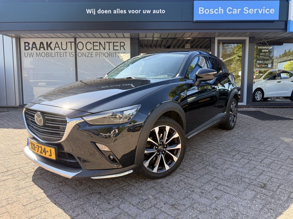 Mazda CX-3 2.0 SAG 120 GT-M | Trekhaak | Automaat (bj 2019), Auto's, Mazda, Gebruikt, Euro 6, 4 cilinders, Zwart