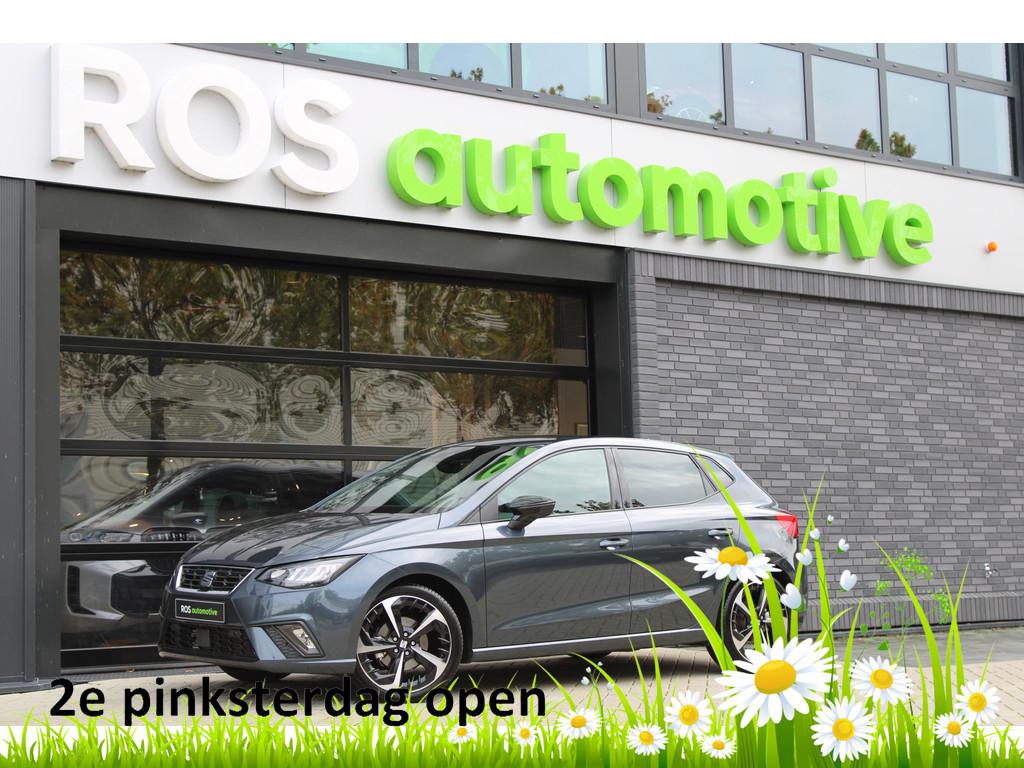 SEAT Ibiza 1.0 EcoTSI FR | STOELVERW | ACC | CAMERA | CARPLA, Voorwielaandrijving, Stof, Gebruikt, Zwart