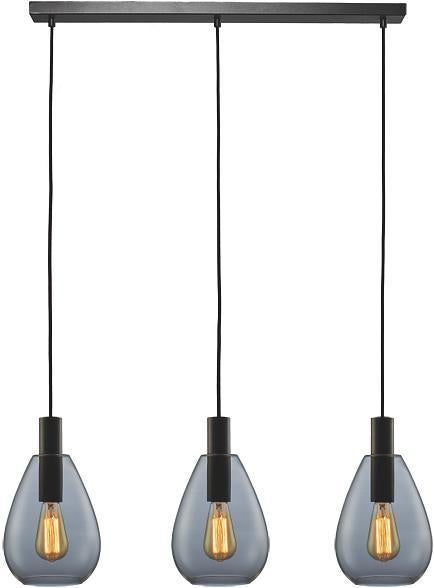 Hanglamp smoked glass grijs (Internet retour), N.V.T., Nieuw, N.V.T., N.V.T.