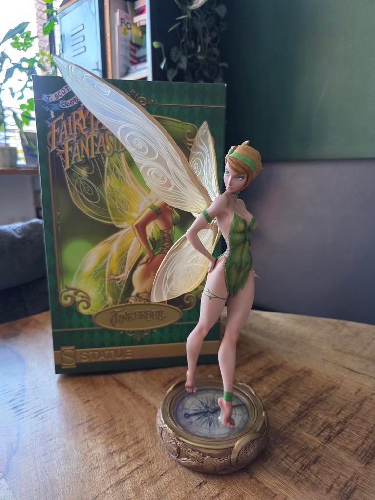 Sideshow Tinkerbell Fairytale Fantasies Statue Figure, Ophalen of Verzenden