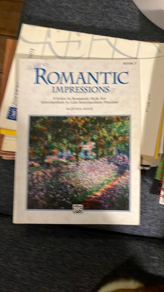 Romantic Impressions - Martha Mier (Pianoboek), Boeken, Ophalen of Verzenden, Zo goed als nieuw, Instrument