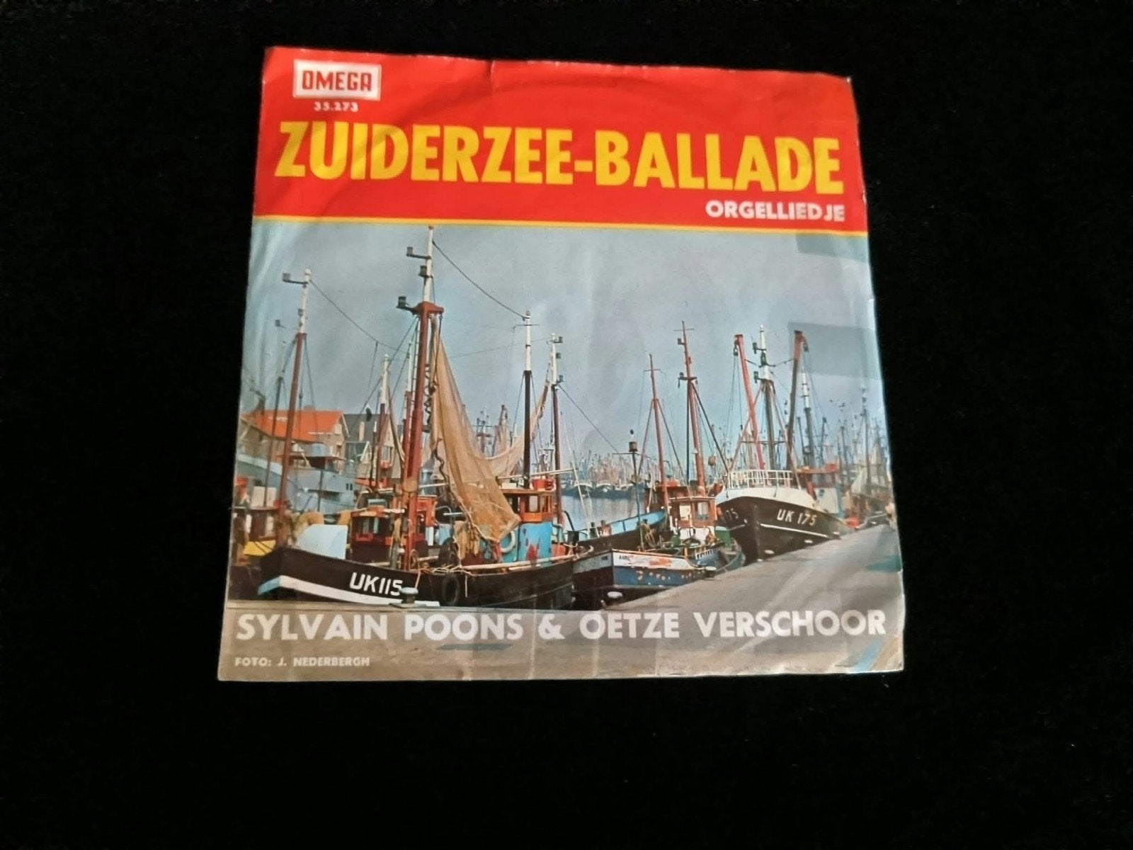 Sylvain Poons & Oetze Verschoor - Zuiderzee-Ballade (Orgel), Gebruikt, 7 inch, Ophalen of Verzenden, EP