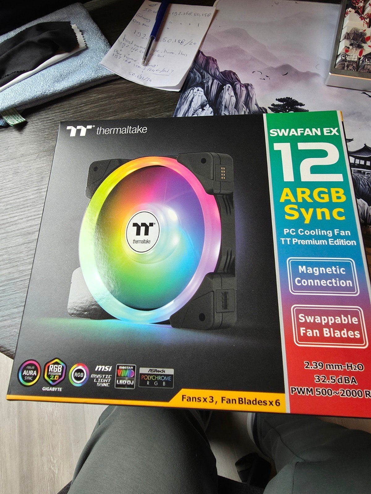 Thermaltake SWAFAN EX12 ARGB, Ophalen of Verzenden, Nieuw, Luchtkoeling