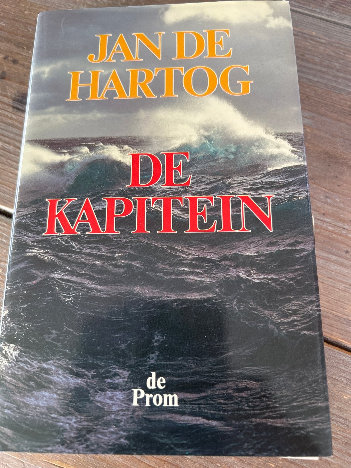 De Kapitein - Jan de Hartog (Gebonden), Ophalen of Verzenden, Gelezen, Nederland