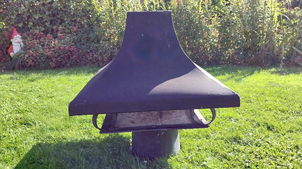 Te Koop schoorsteen sierkap, Ophalen, Gebruikt, Zwart, Overige typen