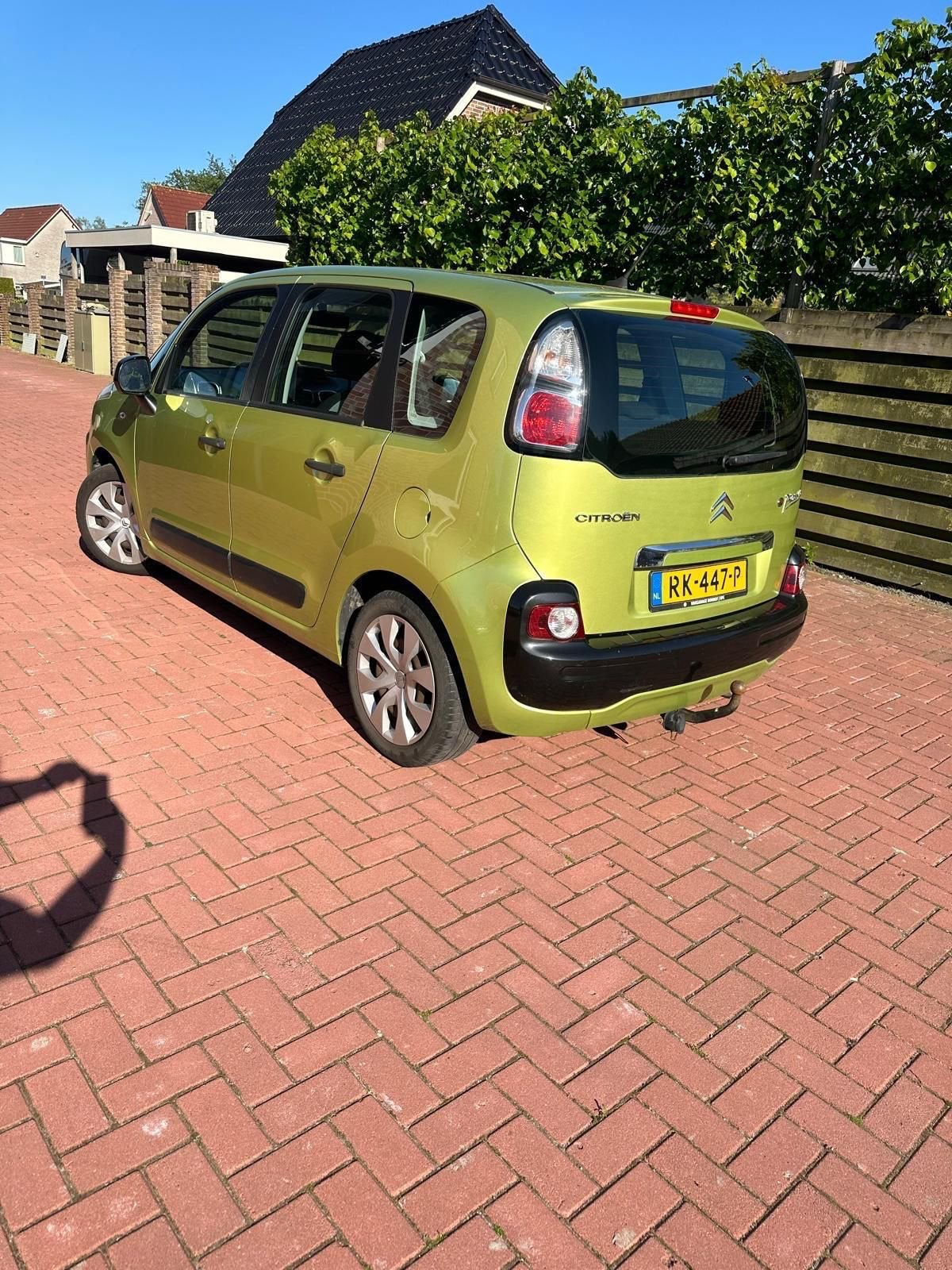 Citroën C3 Picasso 1.4 VTI 2010 Geel, Auto's, Citroën, Voorwielaandrijving, 15 km/l, Geel, 1100 kg