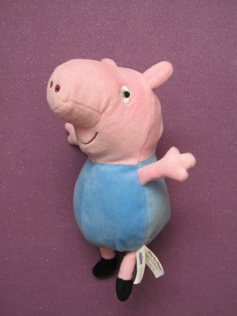 PLAY BY PLAY Knuffel VARKEN PEPPA PIG GEORGE 2003 **Nieuw**, Overige typen, Nieuw, Ophalen of Verzenden, Middelgroot (20 tot 80 cm)