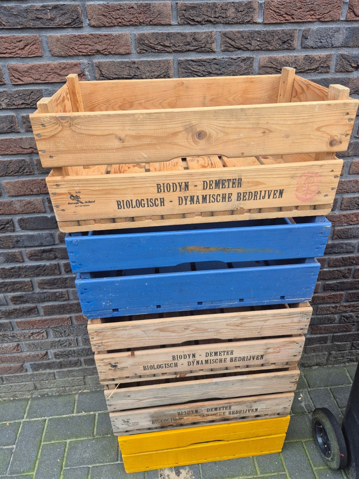 5 x 'fruit' kist, Ophalen, 50 tot 100 cm, Minder dan 50 cm, Minder dan 50 cm