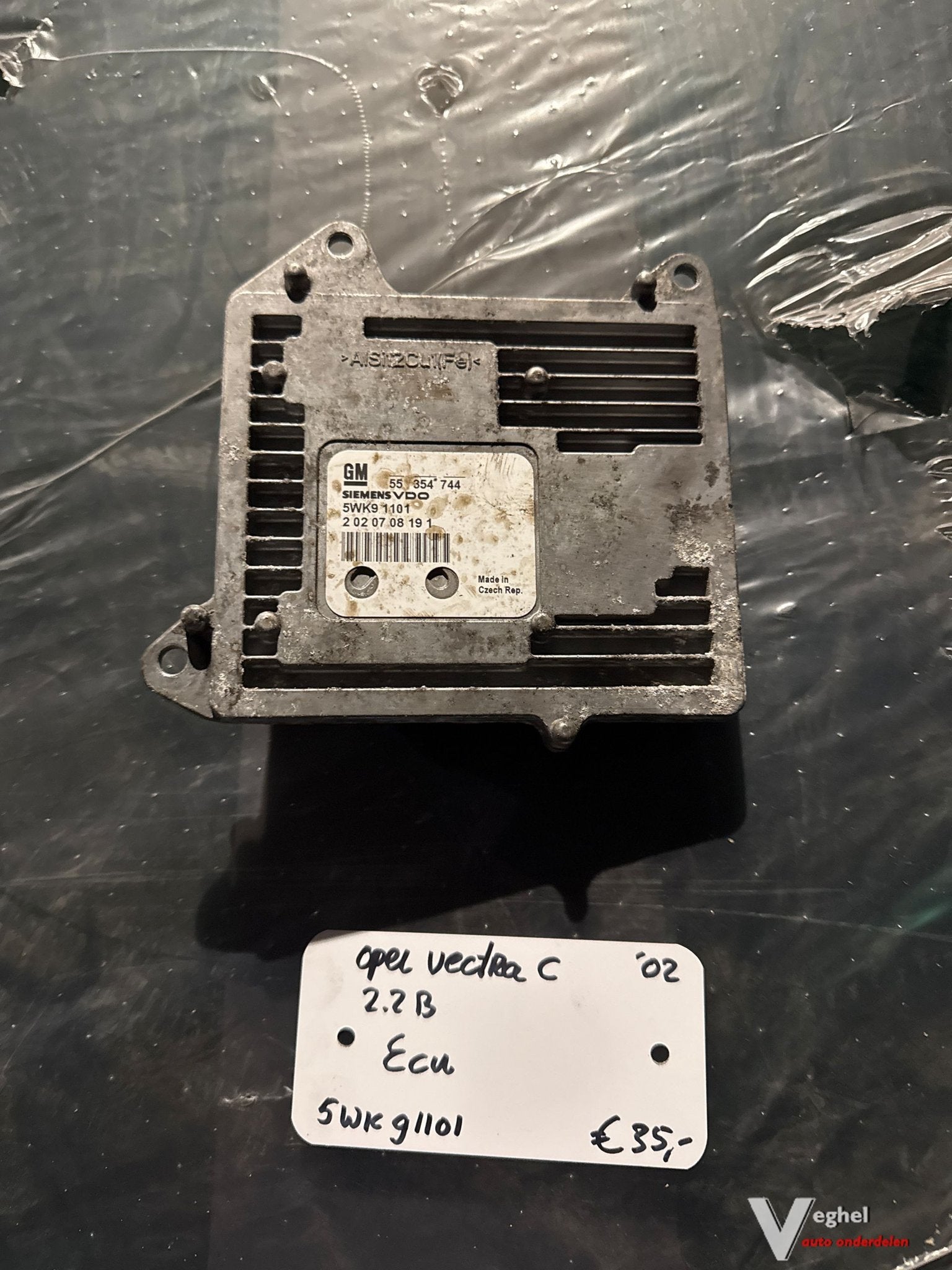 Opel Vectra C 2.2 Benzine 2002 Ecu 5 WK91101, Gebruikt, -, -, Ophalen of Verzenden