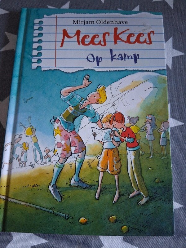 boek mirjam oldenhave - mees kees op kamp, Ophalen of Verzenden, Gelezen, Fictie algemeen