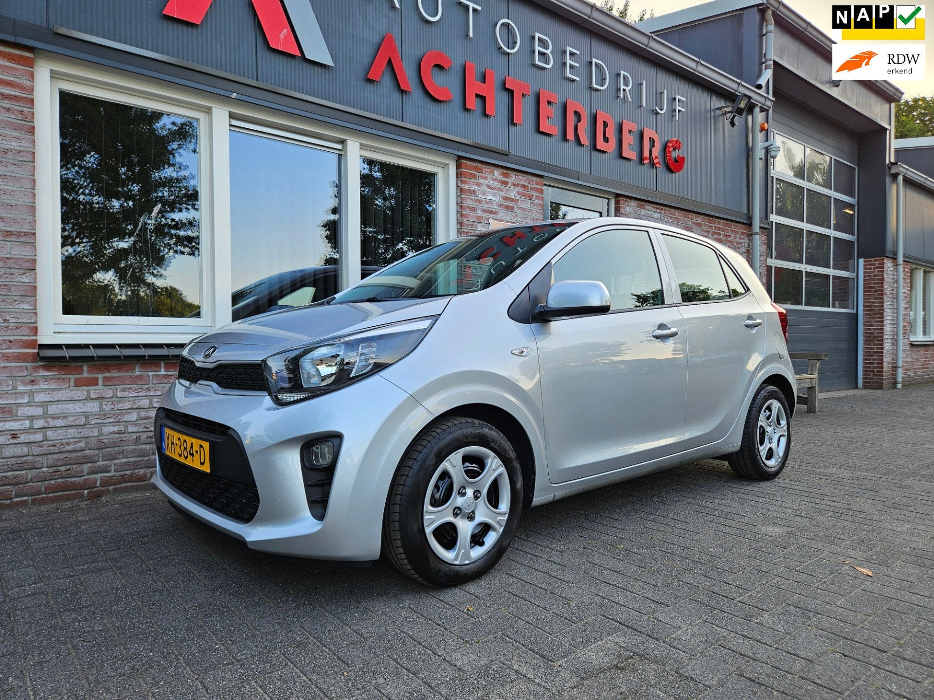 Kia Picanto 1.0 CVVT EconomyPlusLine Airco! 5-Deurs! NAP! Le, Voorwielaandrijving, Gebruikt, Euro 6, 4 stoelen