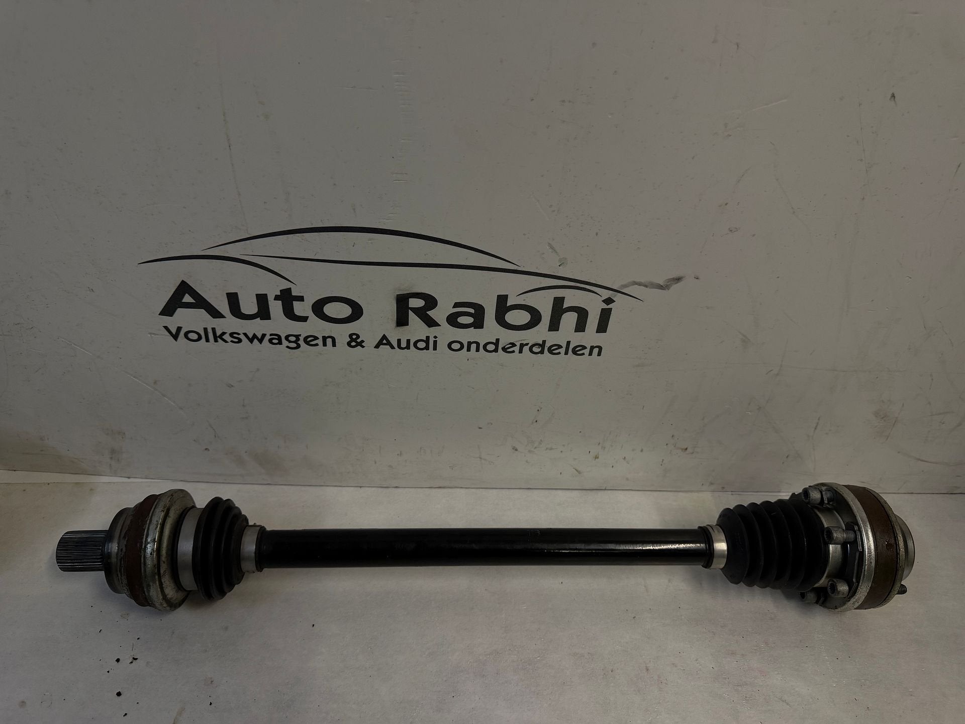 VW GOLF 7 AANDRIJFAS LINKS-ACHTER 5Q0501203A, Auto-onderdelen, Gebruikt, -, -, Ophalen of Verzenden
