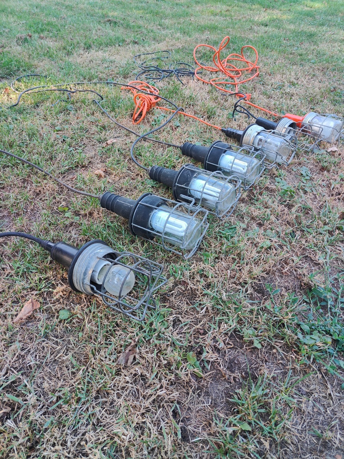 7 Gebruikte Looplampen, Ophalen of Verzenden, Gebruikt, Minder dan 50 watt, Lamp met armatuur