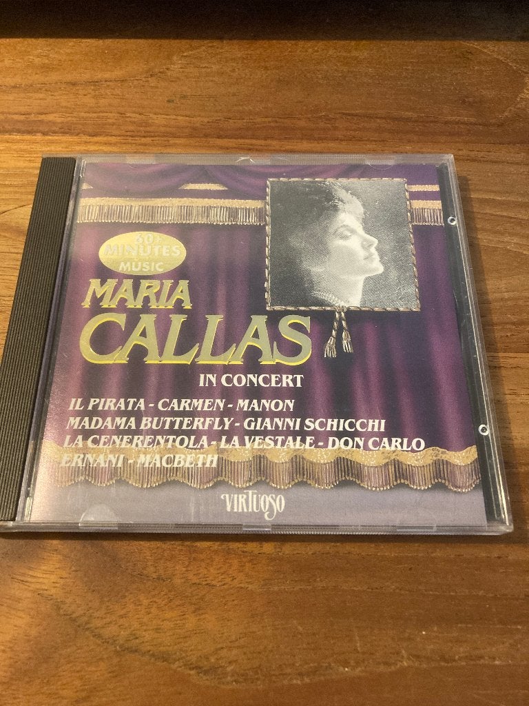 Maria Callas - Maria Callas in concert, Verzenden, Opera of Operette, Zo goed als nieuw, Classicisme