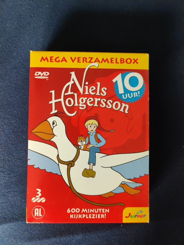 Niels Holgersson Mega Verzamel Box (10 uur kijkplezier!), Alle leeftijden, Ophalen of Verzenden, Zo goed als nieuw