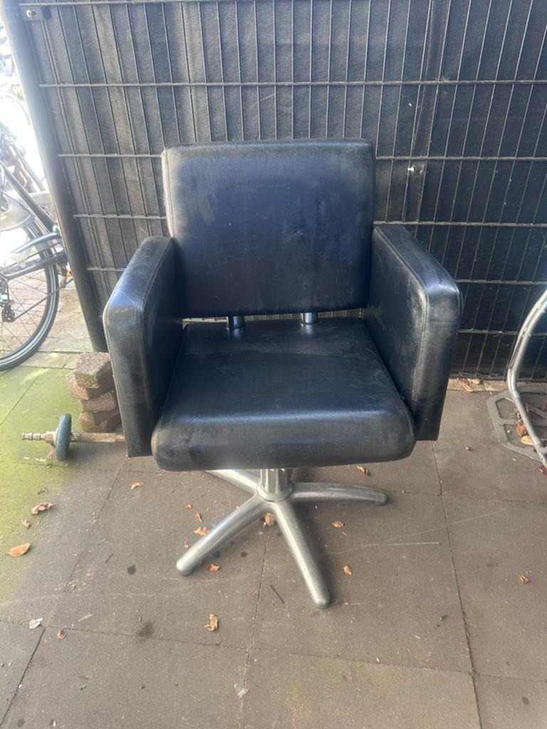 Kappersstoel, Ophalen, Gebruikt, Haarverzorging