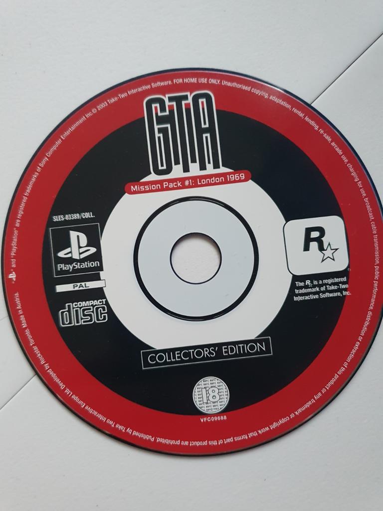 GTA Mission Pack #1: London 1969 - Collectors' Edition, Avontuur en Actie, Gebruikt, Vanaf 18 jaar, Take-Two Interactive Software