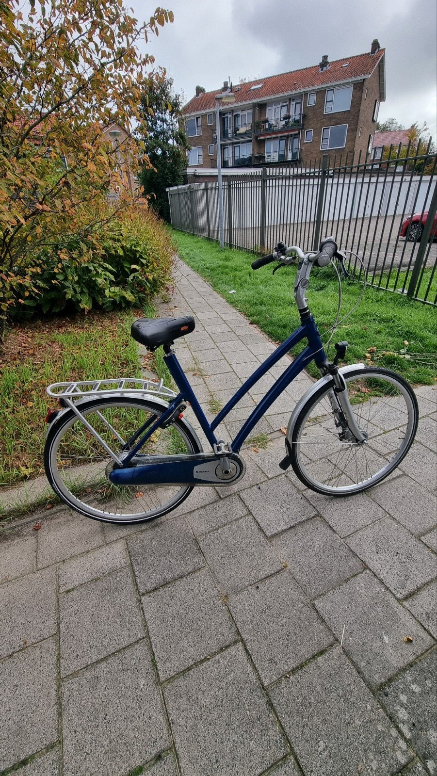 Damesfiets met versnellingen, Fietsen en Brommers, Ophalen, Gebruikt, Versnellingen, 56 cm of meer