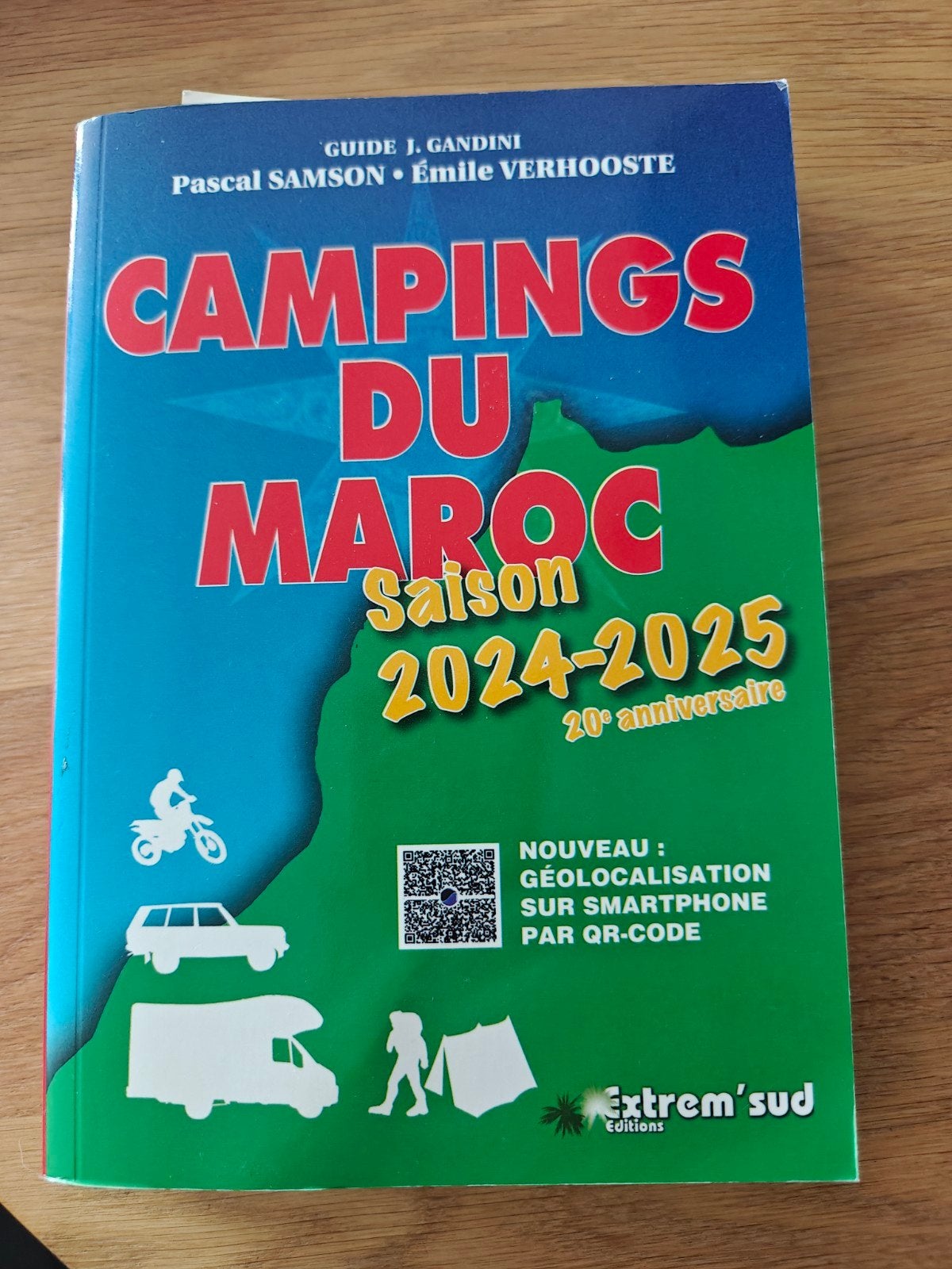 Campinggids Marokko 2024-2025 - Extrem'sud Editions, Overige merken, Europa, Nieuw, Ophalen of Verzenden
