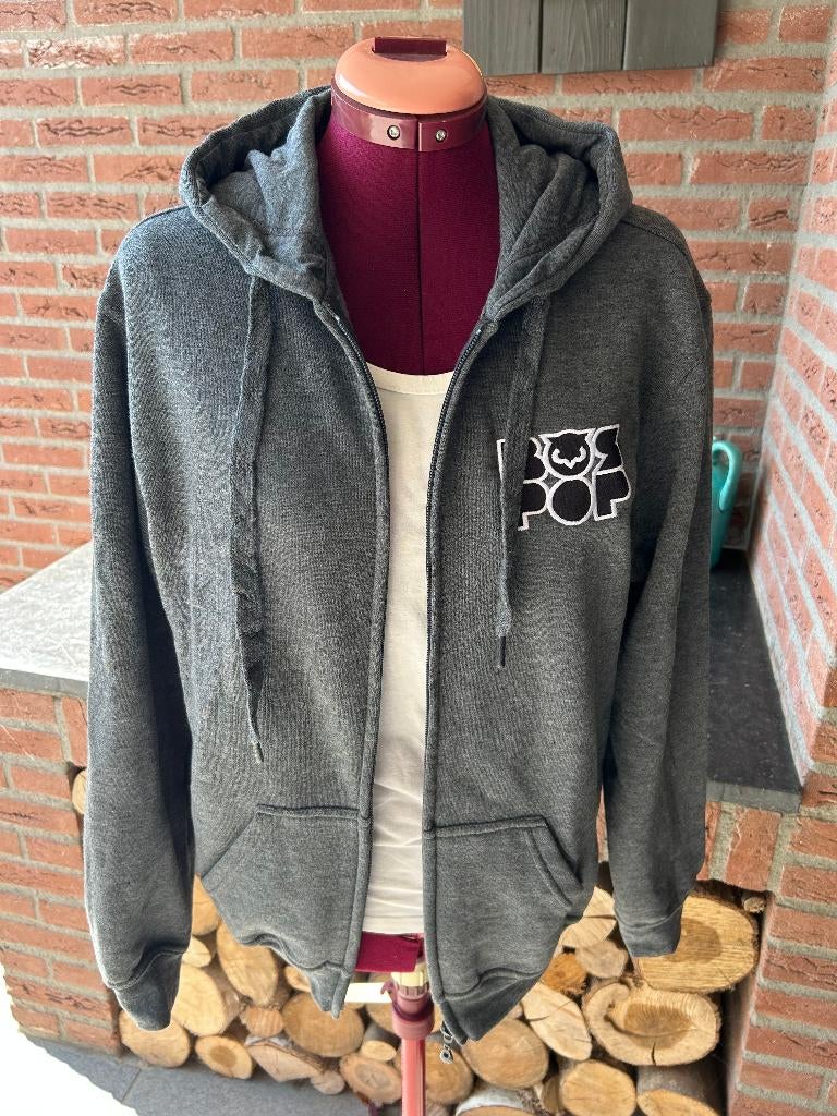 Bospop hoodie vest, Ophalen of Verzenden, Nieuw, Maat 48/50 (M), Grijs