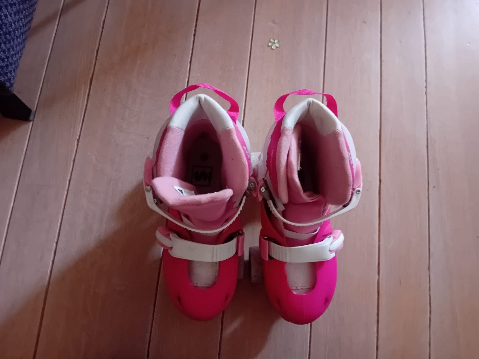 Nijdam rolschaatsen, roze, verstelbaar, mt 34-37, Sport en Fitness, Schaatsen, Ophalen of Verzenden, Gebruikt, Overige typen, Nijdam