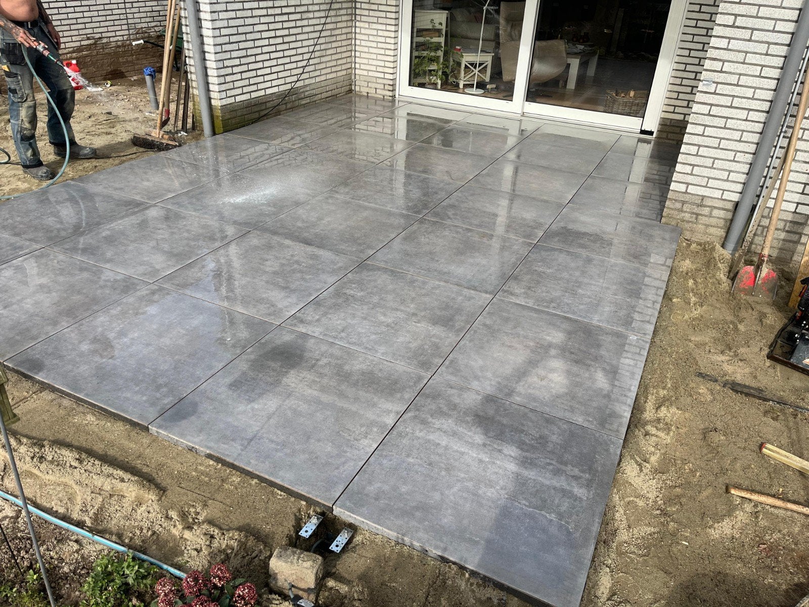 Stratenmaker heeft nog plek, Tuin en Terras, Tegels en Klinkers, Ophalen of Verzenden, Beton, Overige typen
