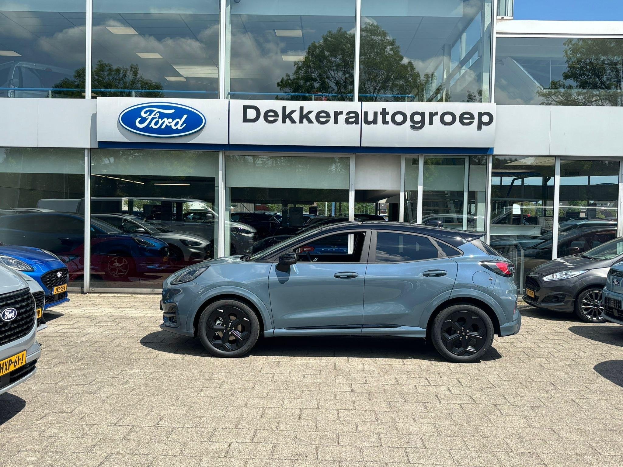Ford Puma 1.0 EcoBoost Hybrid BlueCruise Edition, Auto's, 125 pk, Puma, Euro 6, Leder en Stof