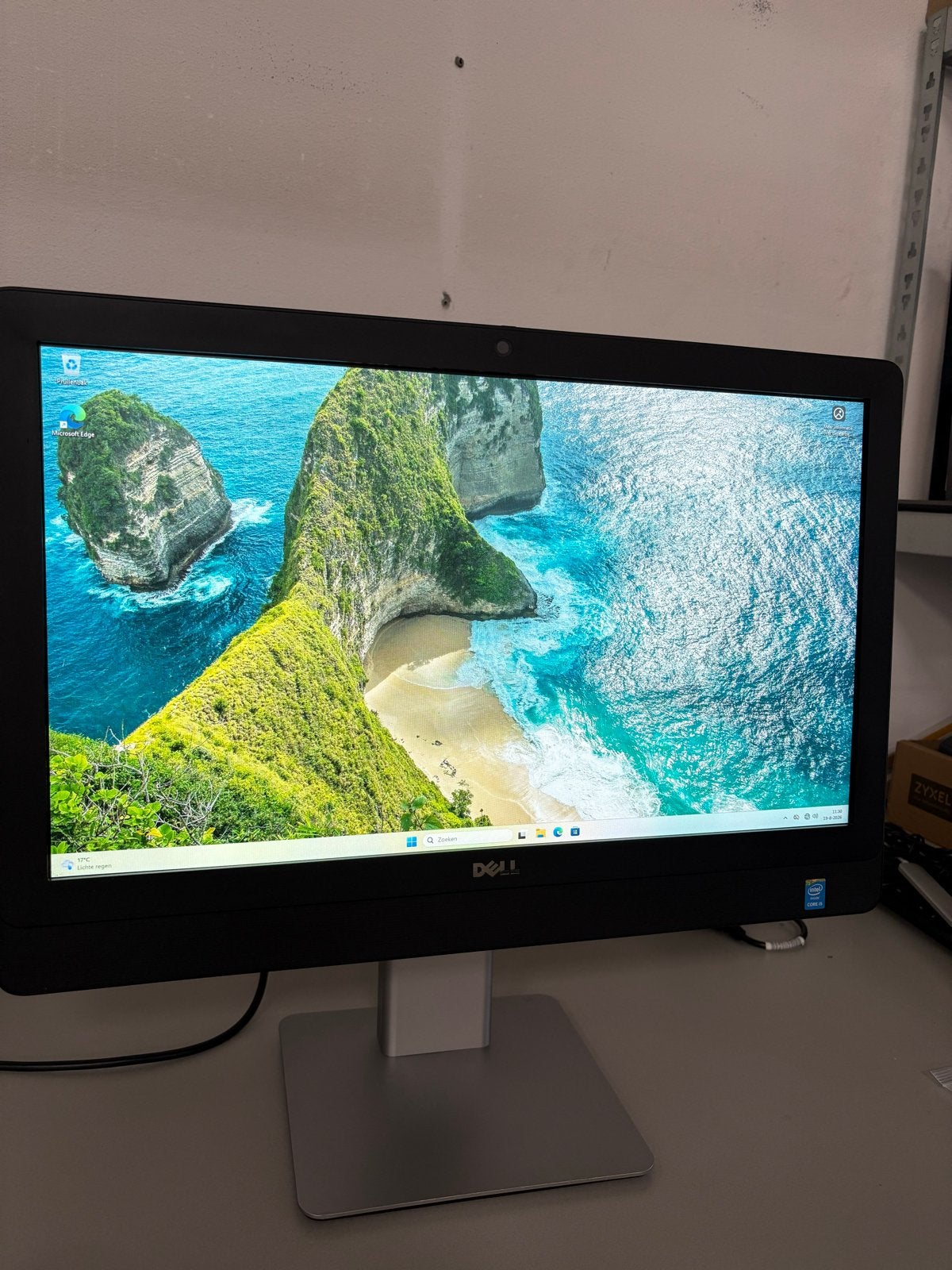 Dell Optiplex 3090 AIO i5 4e gen, 8GB RAM, 128GB SSD, 24”, Computers en Software, Desktop Pc's, Ophalen, Dell, Gebruikt, Dell