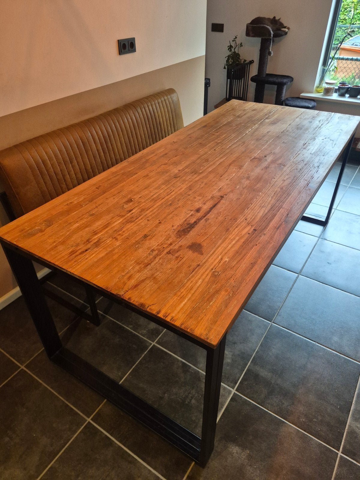 Keukentafel, Ophalen, 200 cm of meer, 50 tot 100 cm, Zo goed als nieuw