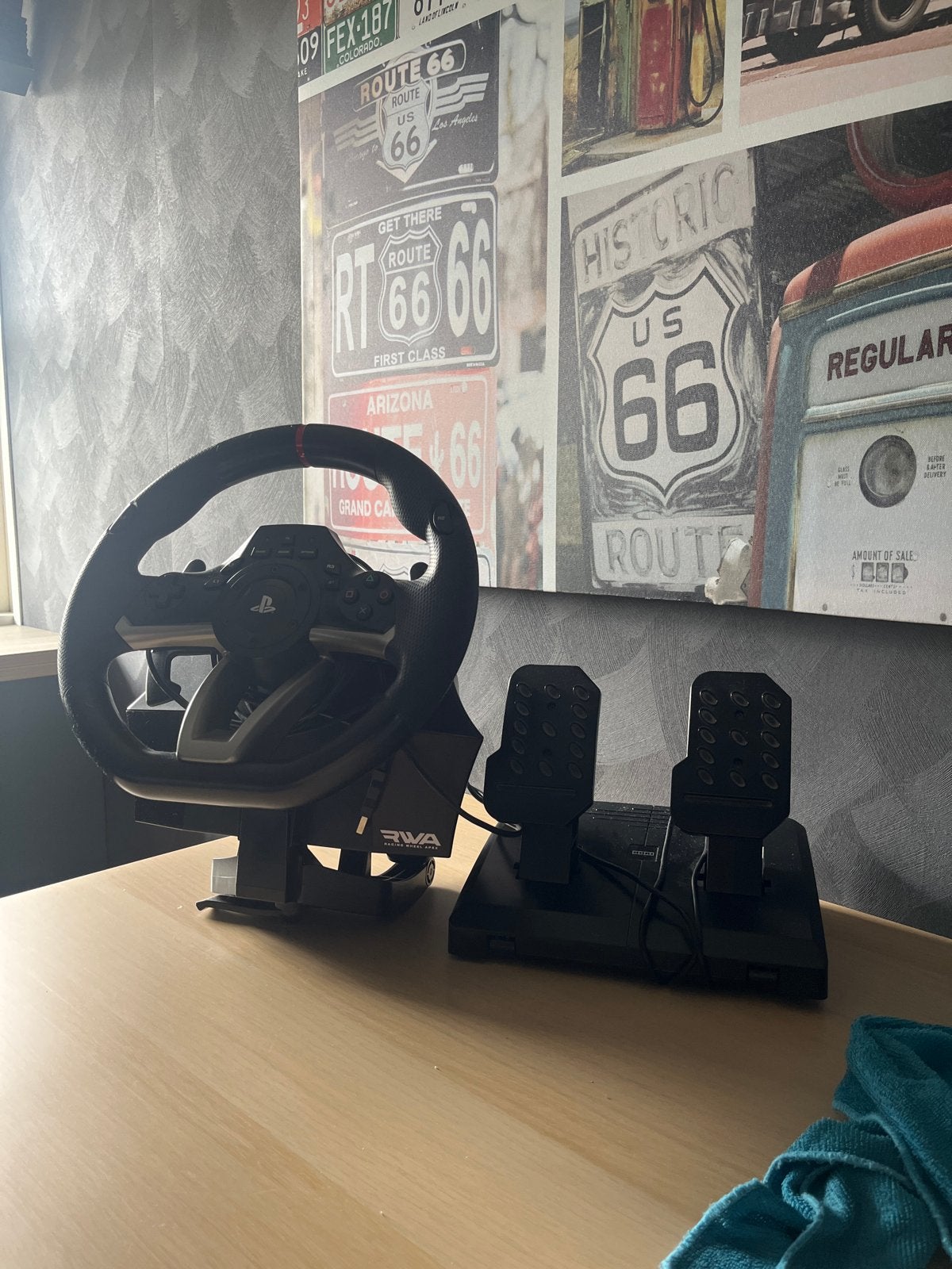 Hori Racing Stuur, Spelcomputers en Games, Spelcomputers | Sony PlayStation Consoles | Accessoires, Ophalen of Verzenden, Gebruikt