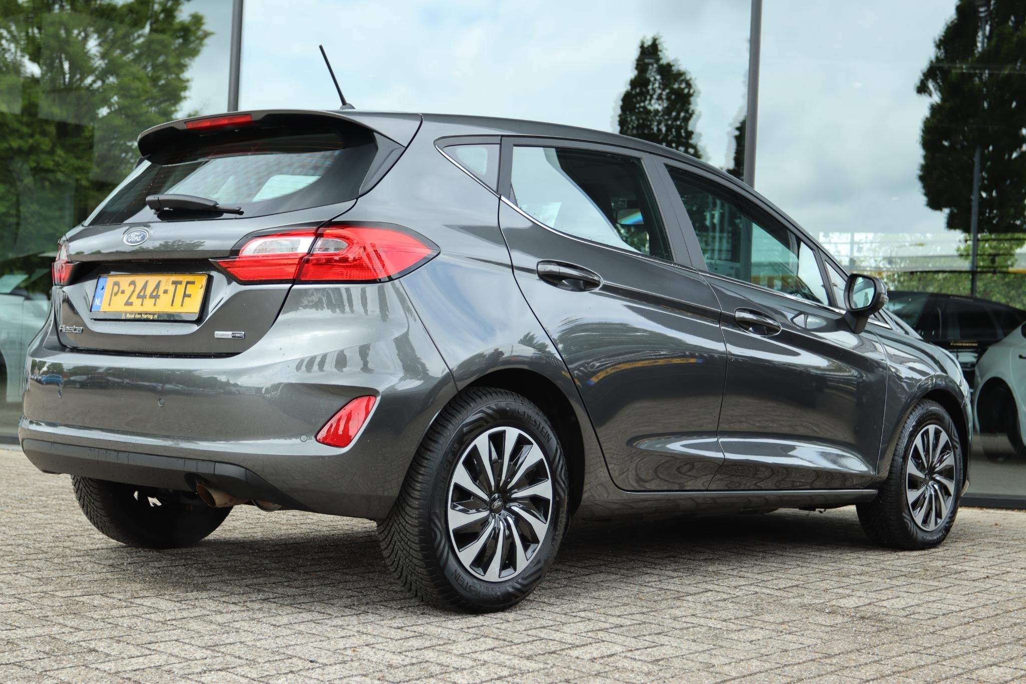 FORD FIESTA 1.0 ECOBOOST AUT. HYBRID TITANIUM | CARPLAY | AD, Auto's, Ford, Euro 6, Origineel Nederlands, Bedrijf, 19 km/l