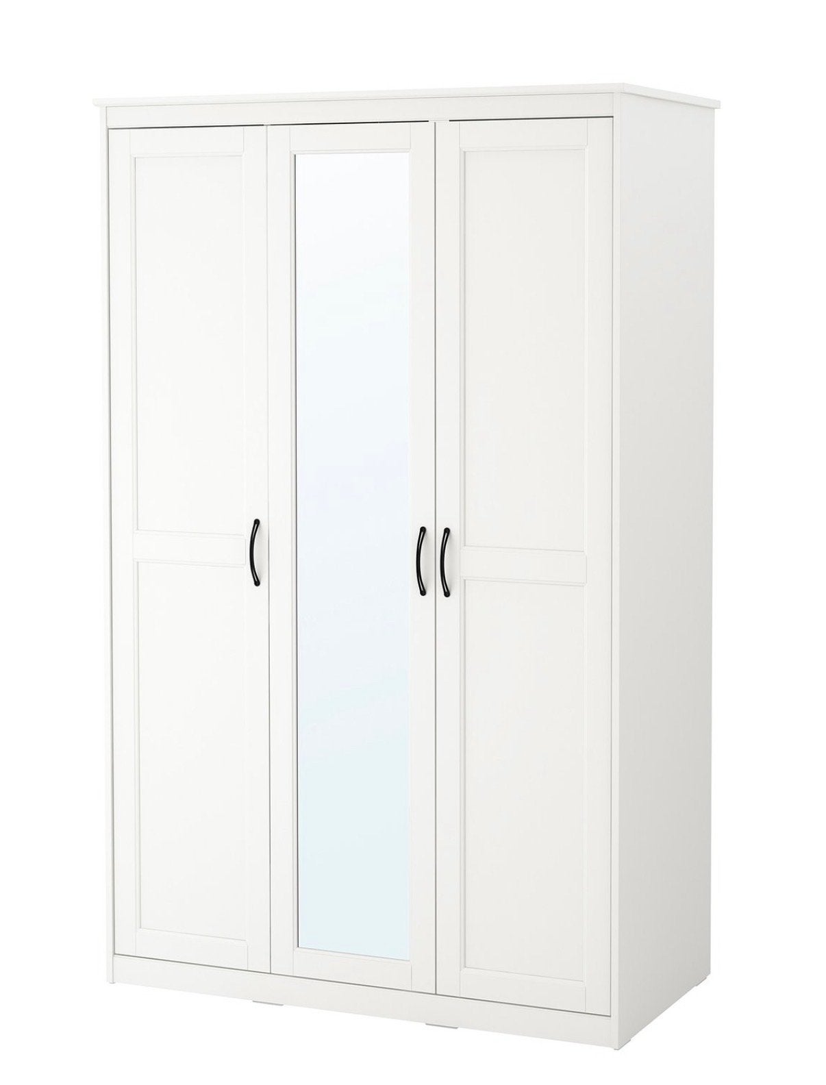 IKEA Songesand kledingkast met spiegeldeur, Ophalen, Gebruikt, 100 tot 150 cm, Met lade(s)