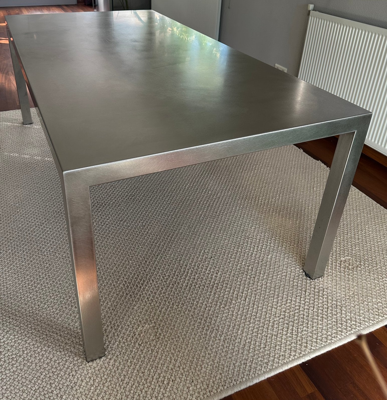 Eetkamer-vergaderruimte en/of wachtkamer tafel, Huis en Inrichting, Ophalen, Gebruikt, 200 cm of meer, 50 tot 100 cm