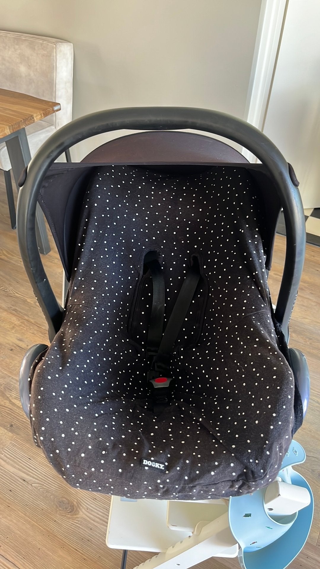 Maxi cosi met dooky hoes, Ophalen of Verzenden, Gebruikt, Maxi-Cosi