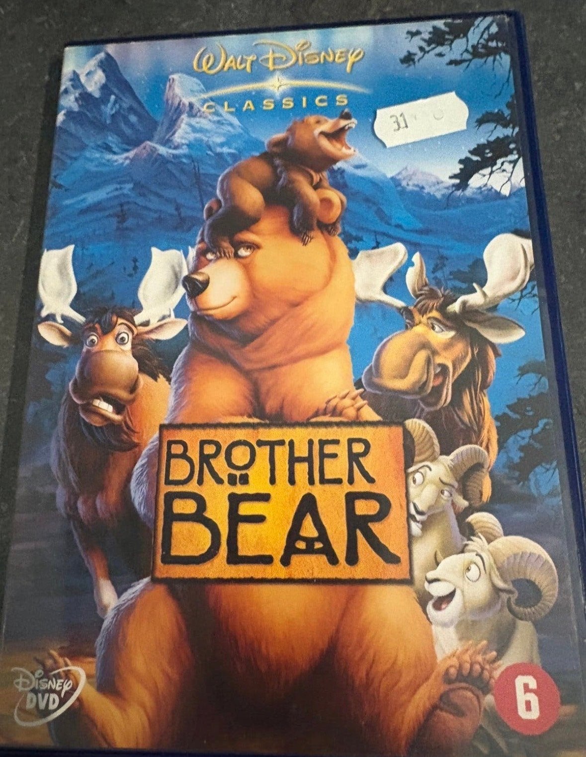 Disney's Brother Bear DVD - Klassieke Animatie Film, Animatie, Nederlands, Vanaf 6 jaar, Film