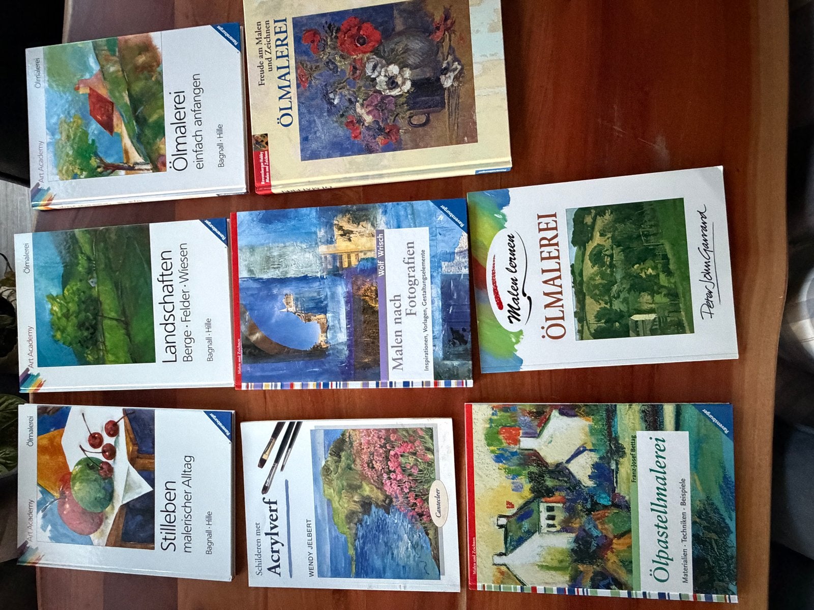Diverse boeken over schilderen (olieverf, acryl, pastel), Ophalen of Verzenden, Zo goed als nieuw, Acrylverf